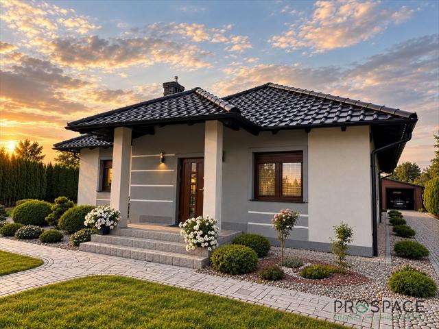 Do sprzedania nowoczesny dom 136 m² na dużej działce 1116 m²