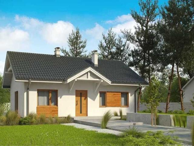 Do sprzedania nowoczesny dom 74 m² z działką w Świelubiu