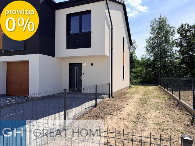Do sprzedania nowoczesny skrajny segment 138 m² z ogrodem i garażem