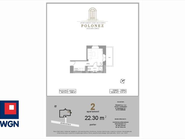 Do sprzedania apartament 22,3 m² w Dusznikach Zdroju