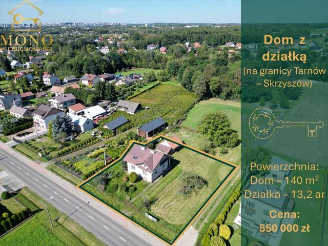 Do sprzedania dom 140 m² przy głównej drodze w Skrzyszowie