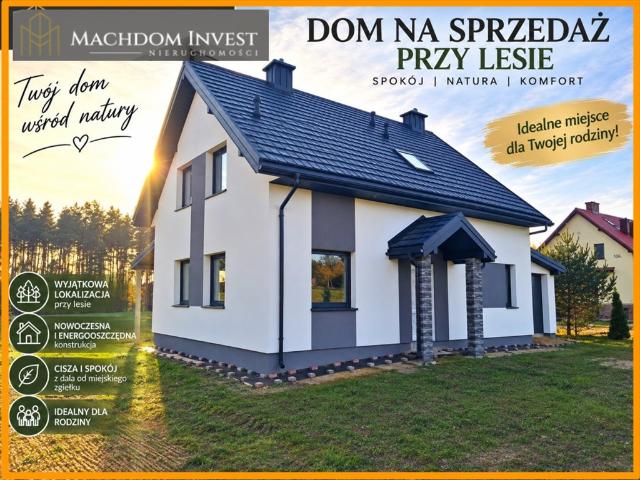 Do sprzedania dom 160 m² w Tereszewie w otoczeniu przyrody