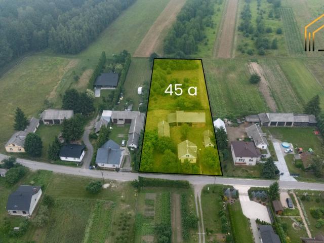 Do sprzedania dom z dużą działką 4512 m² w Mieczysławce