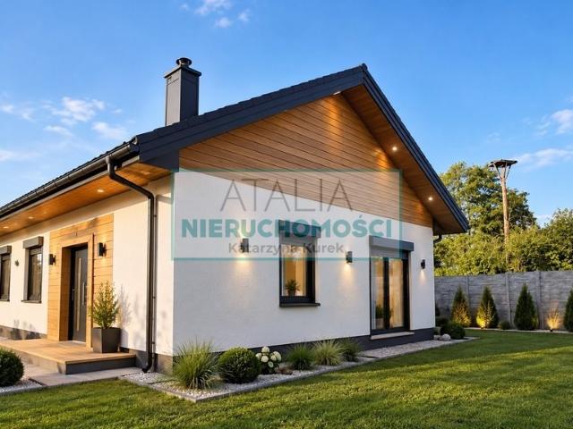 Do sprzedania dom parterowy 108,59 m² z dużą działką w Bieganowie