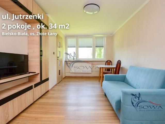 Do sprzedania funkcjonalne 2 pokojowe mieszkanie 34 m² w Bielsku Białej