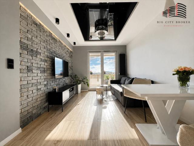 Do sprzedania funkcjonalne 2 pokojowe mieszkanie 40 m² z dużym balkonem