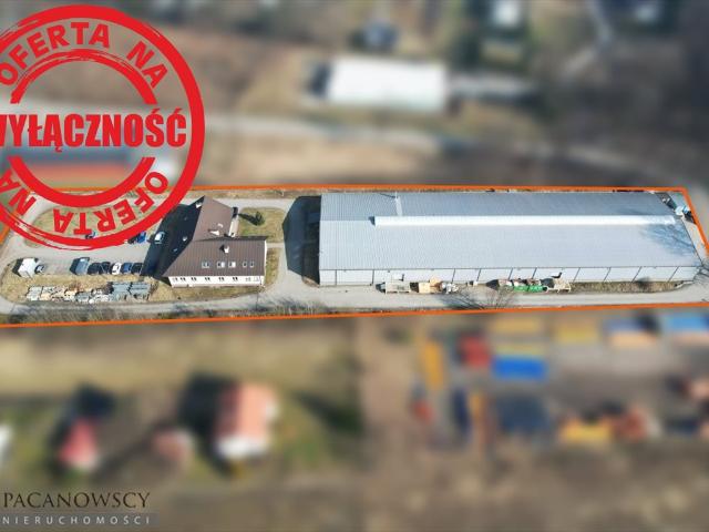 Do sprzedania kompleks biurowo magazynowy 3 578 m² w Węgrzcach