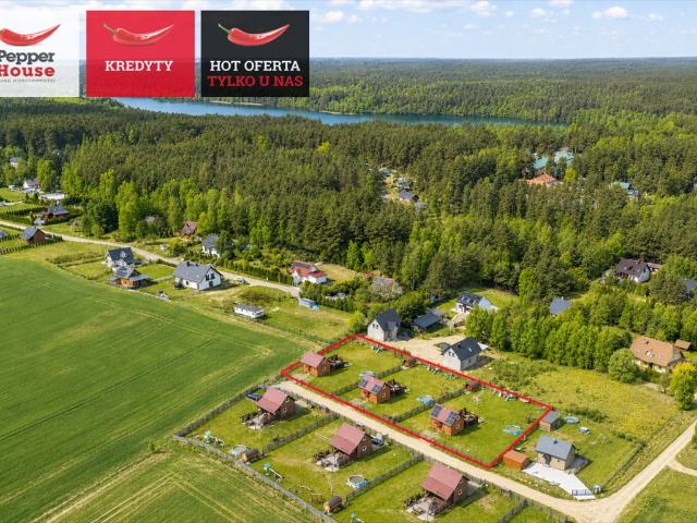 Do sprzedania kompleks domków letniskowych 210 m² w Kaszubach