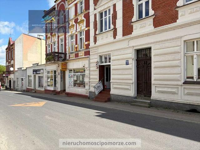Do sprzedania lokal użytkowy 45 m² z najemcą w centrum Człuchowa
