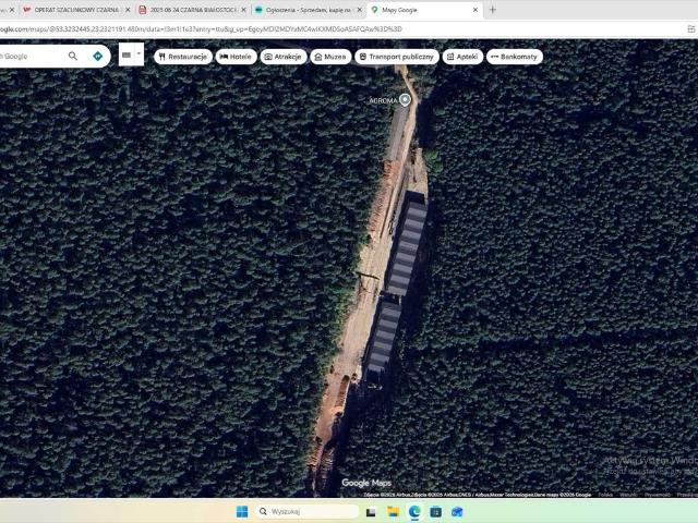 Do sprzedania przemysłowa nieruchomość 26 000 m² w Czarną Białostocką