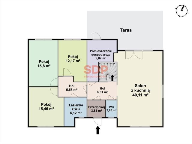 Do sprzedania przestronny dom 217 m² w Zakrzowie z tarasem