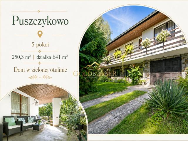 Do sprzedania przestronny dom 250 m² z ogrodem w Puszczykowie