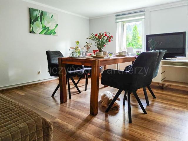 Do sprzedania przestronne mieszkanie 24,67 m² z ogrodem w Wojcieszowie