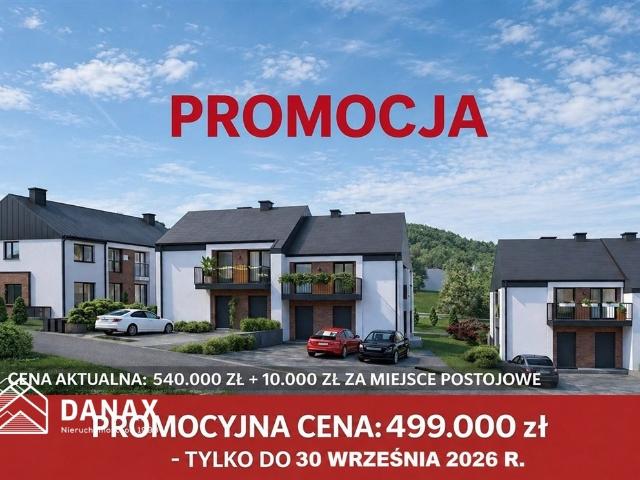 Do sprzedania przestronne mieszkanie 60 m² z ogrodem w Limanowej
