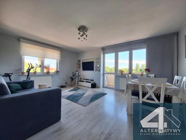 Do sprzedania przestronne 2 pokojowe mieszkanie 59 m² z balkonem