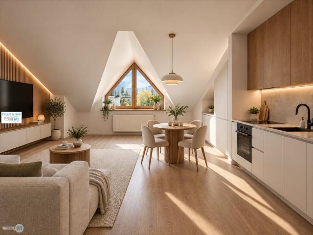 Do sprzedania przestronne 2 pokojowe mieszkanie 27 m² z dużym balkonem
