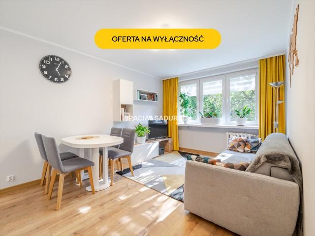 Do sprzedania przestronne 3 pokojowe mieszkanie 48 m² z widokiem na tereny zielone