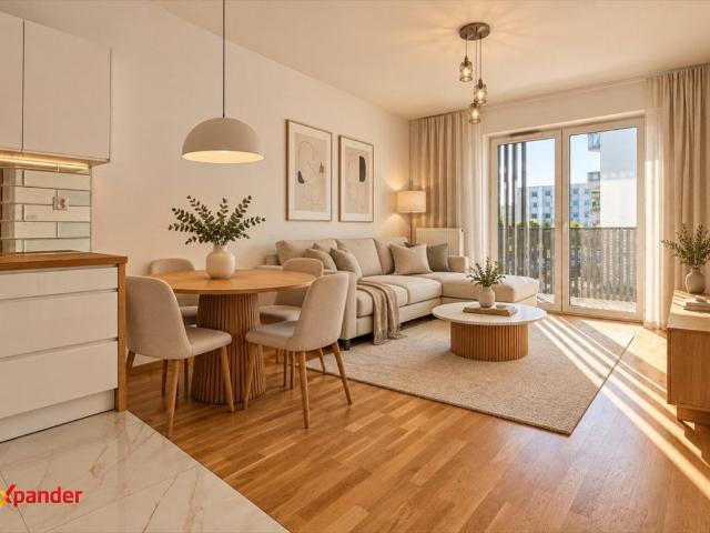 Do sprzedania przestronne 3 pokojowe mieszkanie 59 m² z balkonem w Lublinie