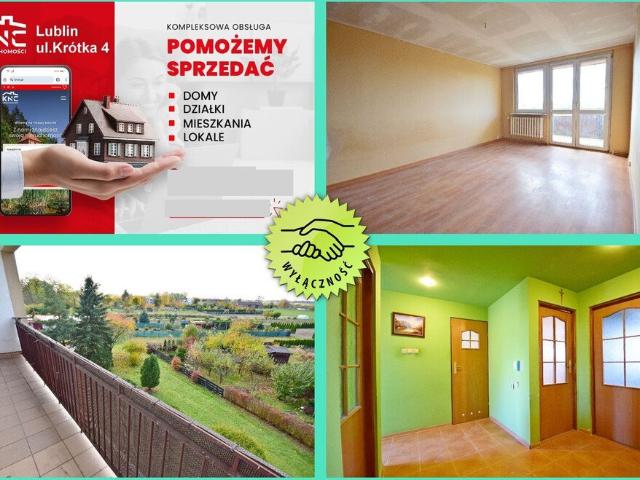 Do sprzedania przestronne 63 m² mieszkanie 3 pokoje z garażem