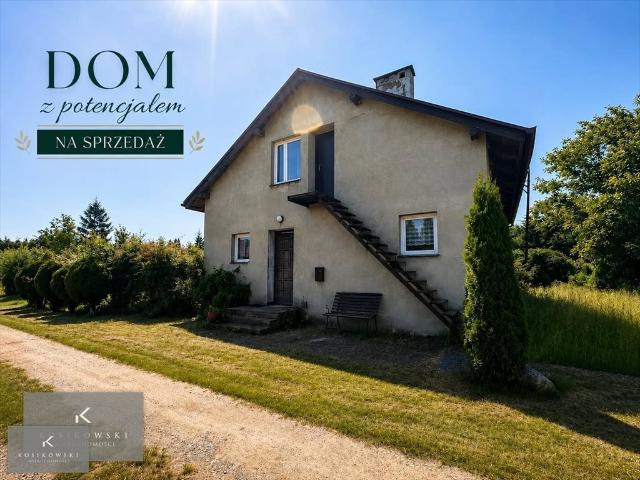 Do sprzedania urokliwy dom z potencjałem rozbudowy 140 m² w Wiosce