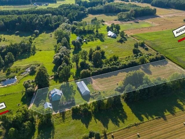 Urokliwe siedlisko 85 m² z dużą działką 0,88 ha zapraszam