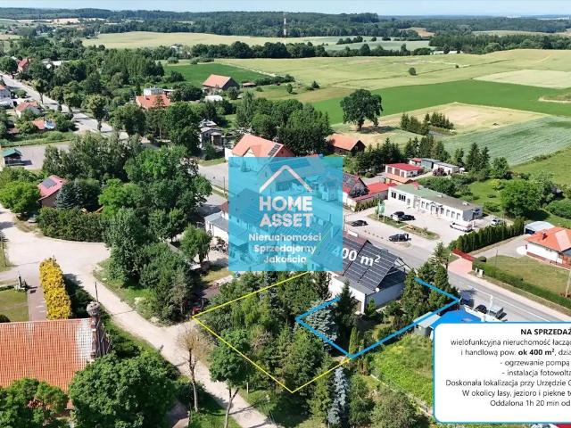 Do sprzedania wielofunkcyjny dom z biznesem i mieszkaniem 520 m²