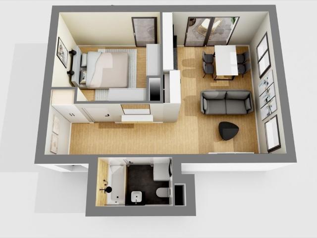 Do sprzedania 2 pokojowe mieszkanie 40,35 m² w Kielcach