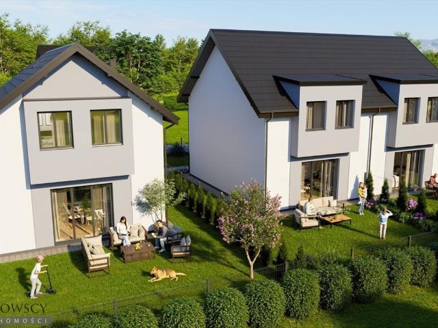 Dom 103 m² w Zielonkach 3 sypialnie, garaż, stan deweloperski