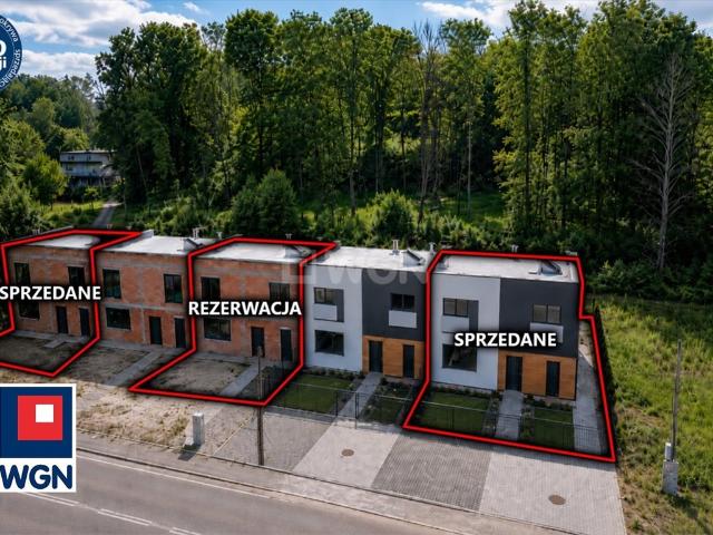 Dom 123,05 m² w Malinowicach stan surowy zamknięty