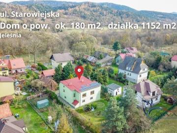 Dom 180 m2 z garażem i fotowoltaiką w Jeleśni