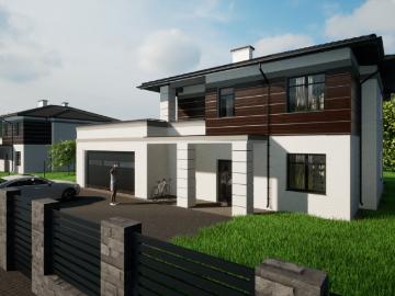 Dom 195 m² z garażem w Słocinie – stan surowy otwarty