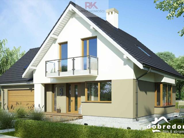 Dom 193 m² w stanie surowym, garaż, las polecam!