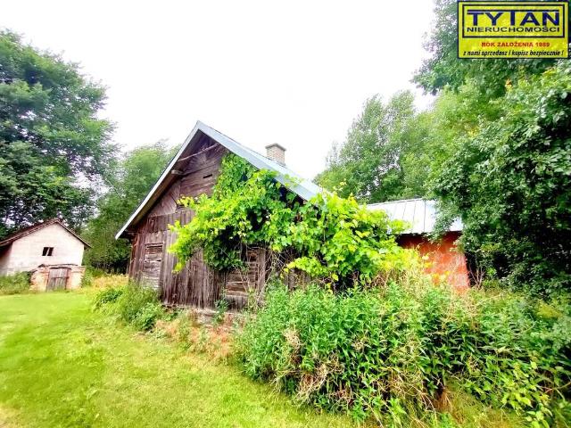 Dom 70 m² w Ożarkach Olszance duży potencjał, działka 2305 m²