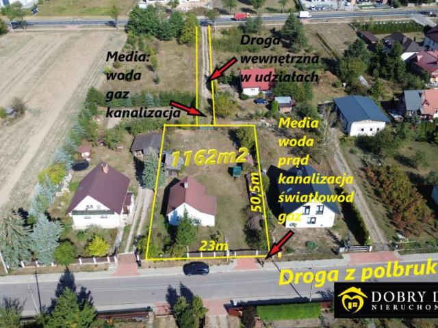 Dom 70 m² z działką 1162 m² w Sobolewie polecam