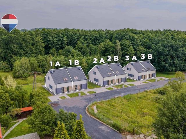 Dom bliźniak 109 m² w Droszkowie, las, garaż polecam!
