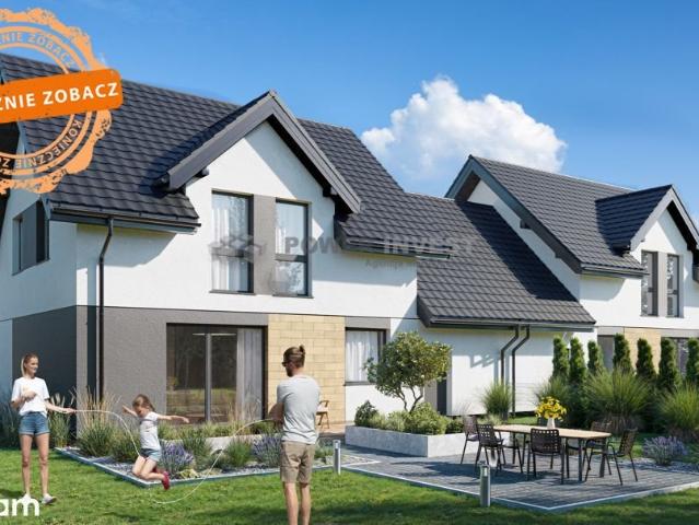 Dom bliźniak 112 m² w Kłaj z garażem i ogródkiem polecam