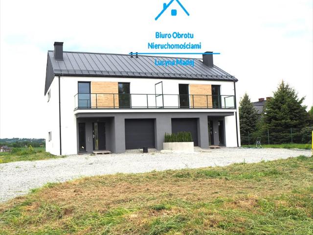 Dom bliźniak 126 m² z garażem, ogród, nowoczesne wykończenie zapraszam