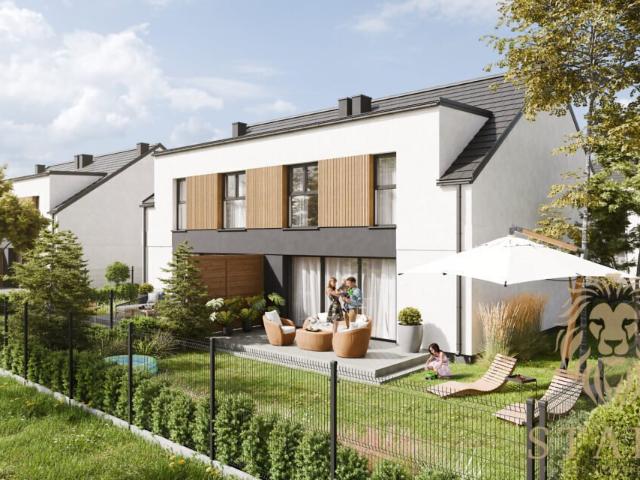 Dom bliźniak 127 m² z ogrodem i garażem Morzyczyn