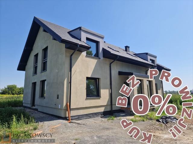 Nowoczesny dom bliźniak 120 m², ogrzewanie podłogowe zapraszam