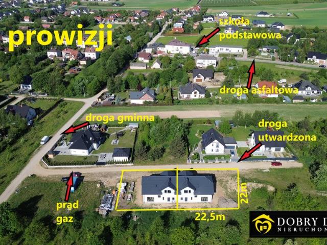 Dom bliźniak 150 m2 z możliwością wykończenia do stanu deweloperskiego