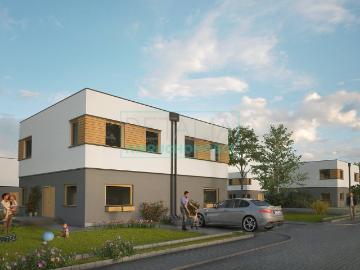 Dom bliźniak 90m2 z ogrzewaniem podłogowym i dużą działką