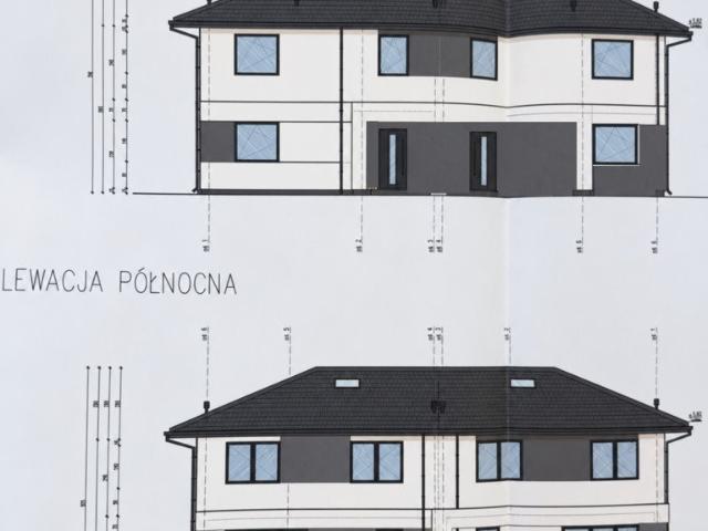 Dom bliźniak 98 m² w Dojlidach Górnych stan surowy