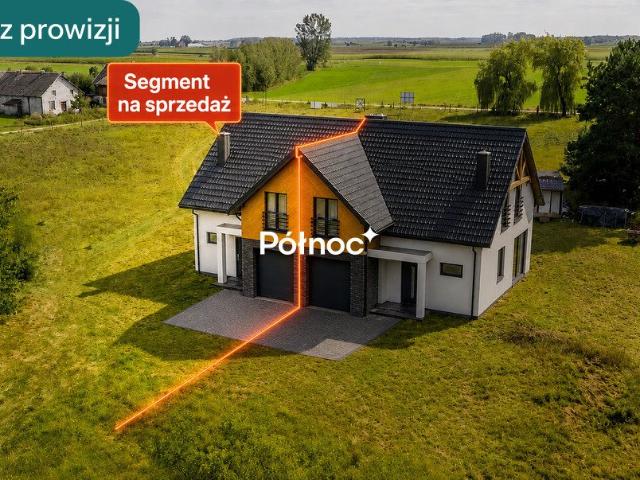 Dom bliźniak w stanie deweloperskim w Tykocinie