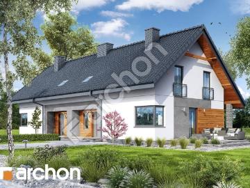 Dom bliźniak w stanie surowym zamkniętym, 105 m2