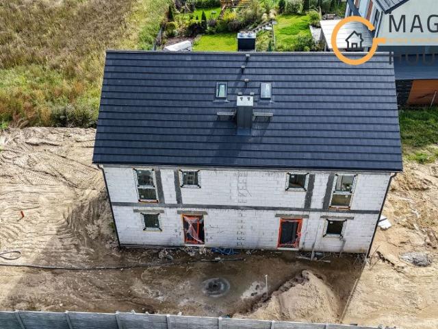 Dom bliźniak z dużą działką, 100 m², Żukowo polecam