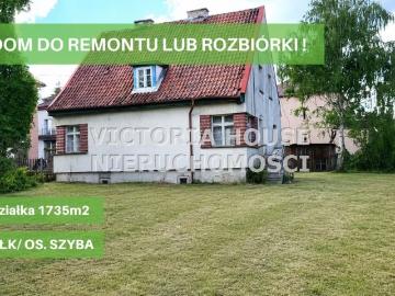 Dom do remontu na dużej działce w Ełku