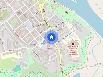 Dom do wynajmu w kozielskim parku