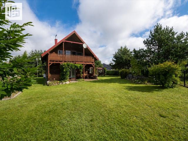 Dom drewniany 103 m² z ogrodem i garażem polecam!