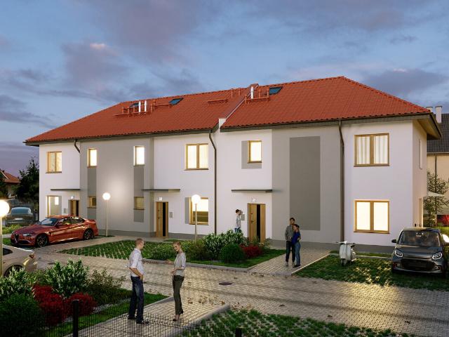 Dom, Kamieniec Wrocławski, Malinowa 10,12, Malinowy Zakątek II domy, B1a