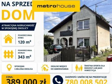 Dom, Jasło, 120.00 m², sprzedam dom